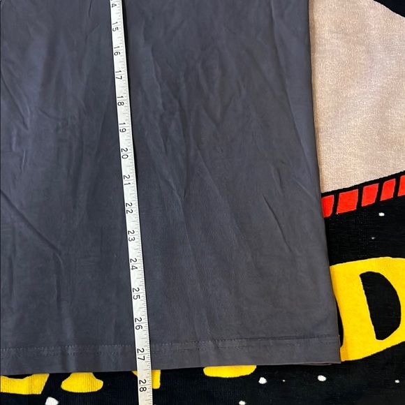 YoungLA Gray Long Sleeve Tee Classic Crew Neck - Picture 6 of 9